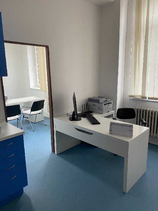 Infusion therapy treatment room at Praktik Jihlava – 5. května